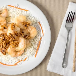 Honey Walnut Prawns (gf)